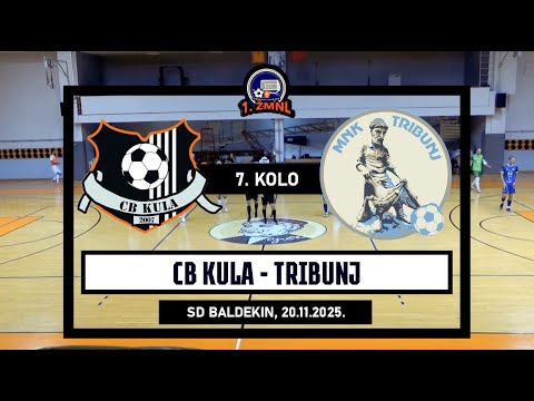 1. ŽMNL: CB KULA - TRIBUNJ  4:3, 20.11.2025.