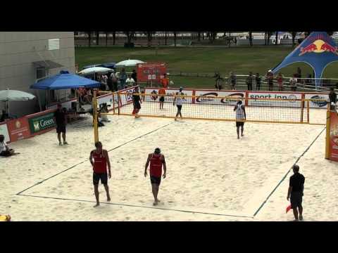 Beach Volleyball Russia Final 2014 Sochi Semifinal 2 Krasilnikov-Bykanov and Semenov-Plavins