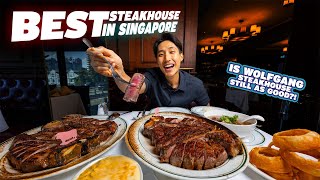 Download lagu Spending $1,500 At Singapore's Best Steakhouse?! | Is Wolfgang Steakhouse Still as Good? mp3