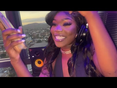 NBA LUCIANA NO FILTER STUDIO SESSION VLOG - NEW SONG - Drill type beat