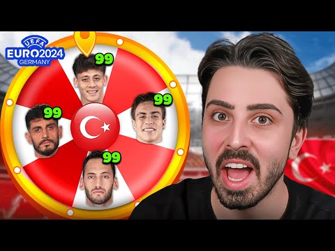 TÜRKİYE EURO 2024’Ü KAZANANA KADAR 1 FUTBOLCU 99 OVERALL OLUYOR! // FC 24