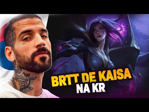 BRTT ACABOU COM O GAME DE KAISA NA SOLOQ COREANA - BOOTCAMP DO BRTT