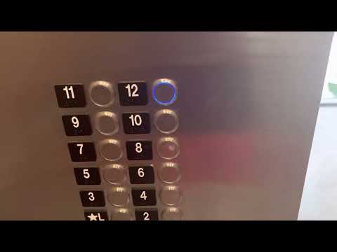 Fast 500 FPM Kone Traction Parking Elevator in Miami, FL