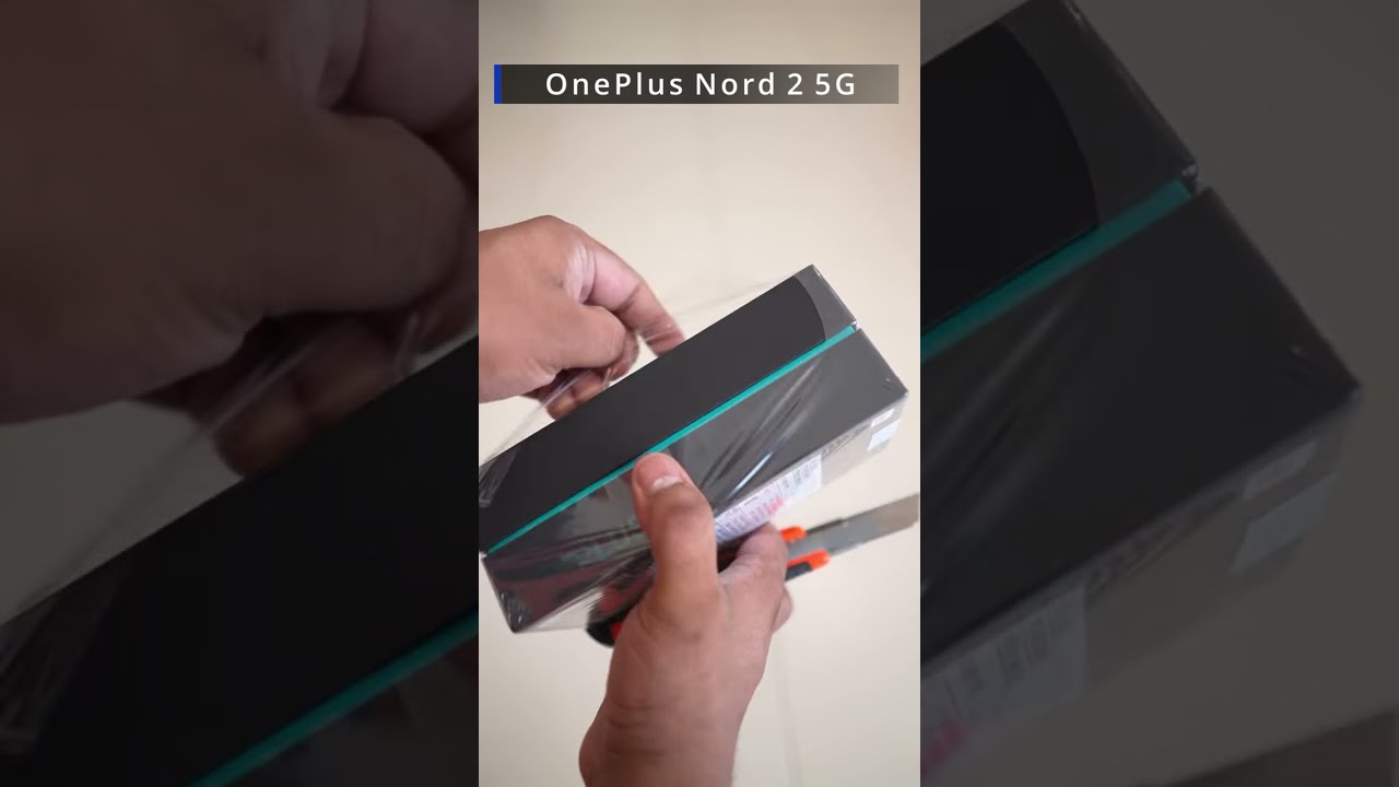 OnePlus Nord 2 5G   60 Sec Unboxing #Shorts
