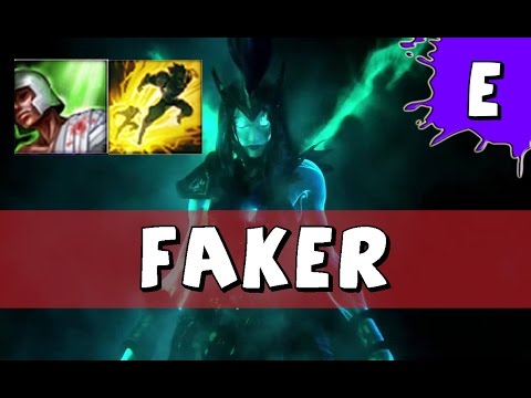 SKT T1 Faker as Kalista vs Ezreal ADC - S6 Challenger SoloQ - League of Legends