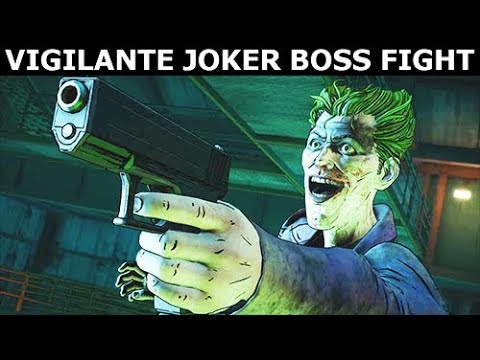 Vigilante Joker Final Boss Fight - BATMAN Season 2 The Enemy Within Episode 5: Same Stitch
