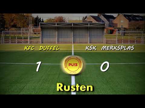 PU13  KFC  Duffel     KSK  Merksplas
