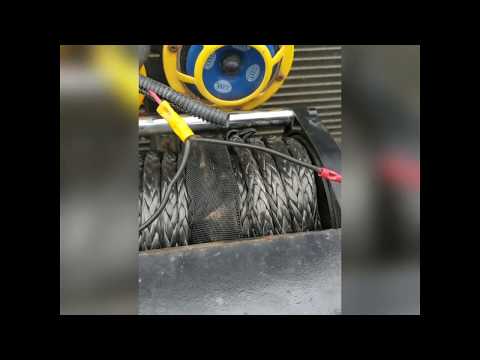 Changing Badlands ZXR 12000 Winch Cable to Synthetic