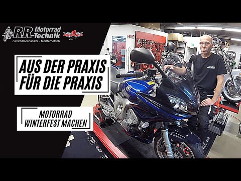 Motorrad richtig Winterfest machen | Aus der Praxis für die Praxis
