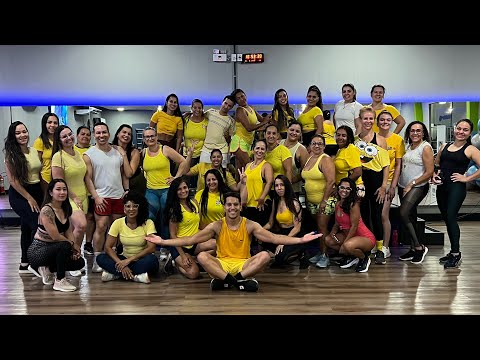 Aquecimento da Eduarda Oliveira - MC WK - (COREOGRAFIA AULA DE DANÇA) Prof. Klysmann