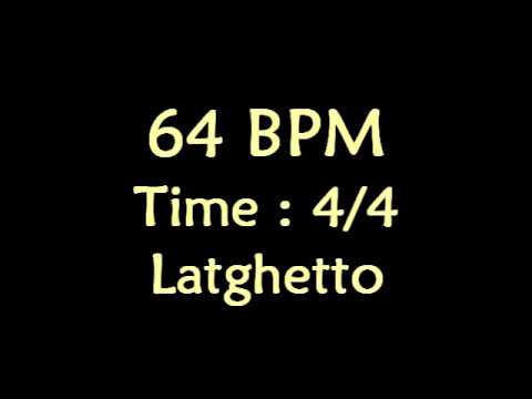64 BPM Metronome Click Track on 4/4
