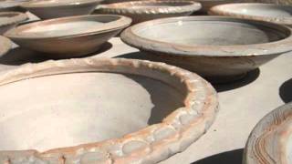 Woodfired stoneware unloading&the Desert Rose Band "Summer Wind"