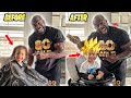 I CUT MY 2 YEAR OLD SON HAIR (FIRST HAIRCUT)