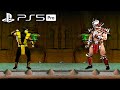 Ultimate Mortal Kombat 3 PS5 Gameplay Legacy Kollection