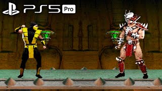 Ultimate Mortal Kombat 3 PS5 Gameplay (Legacy Kollection)