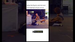 Daron Malakian tripping during Psycho solo at System of a Down&#39;s show @ Rock im Park (2002)