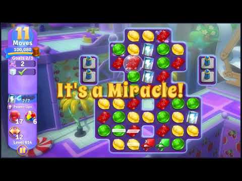 Wonka's World of Candy Level 614 - NO BOOSTERS + FULL STORY 🍫 | SKILLGAMING ✔️