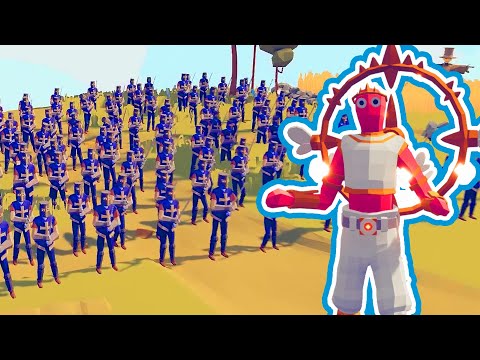 CHRONOMANCER vs 100x UNIT ALL FACTION - Totally Accurate Battle Simulator | TABS