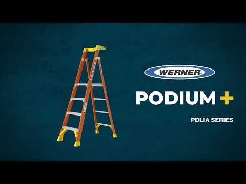 Werner Ladder - PDLIA - PODIUM Plus Ladder