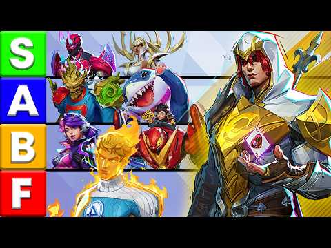 NEW BEST and WORST Heroes in Marvel Rivals | Low & High Rank Season 5 Tier List