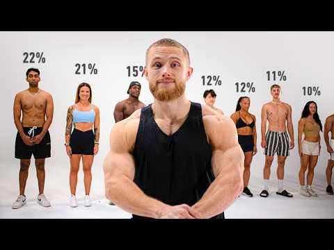 What Every Body Fat % Actually Looks Like (50% to 5%)