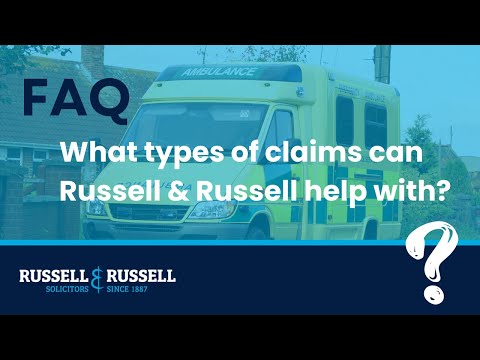 FAQs | What types of claims can Russell & Russell help with?