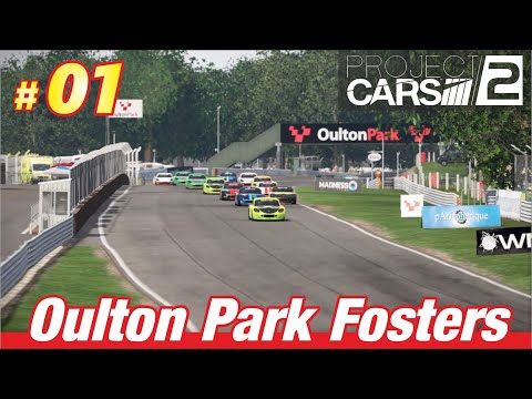 Project CARS 2 Career Gameplay Mode - Walkthrough Part 01: Oulton Park Fosters, UK