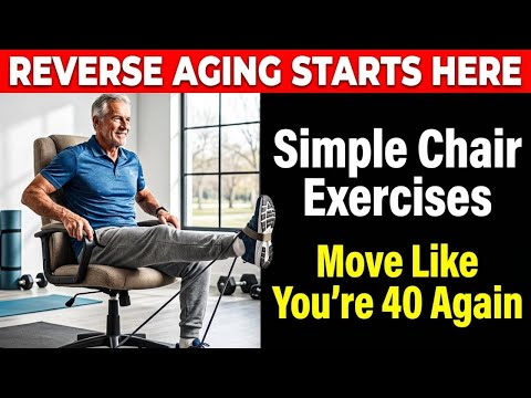 15-Minute Chair Exercises For Seniors: Simple Seated Workout For Over 60s - Fitness Workout