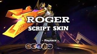 Download lagu Script Roger Prime Skin - No Password | Full Effect & Voice mp3
