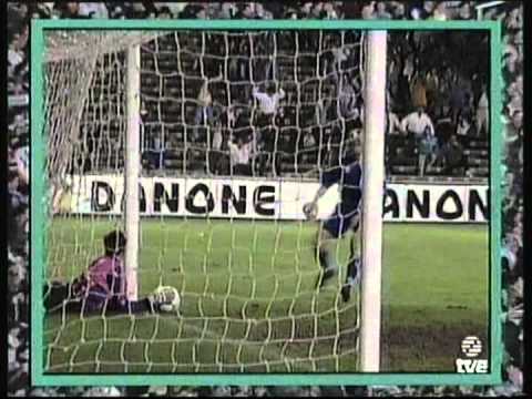 1992 March 18 Real Madrid Spain 1 Sigma Olomouc Czechoslovakia 0 UEFA Cup