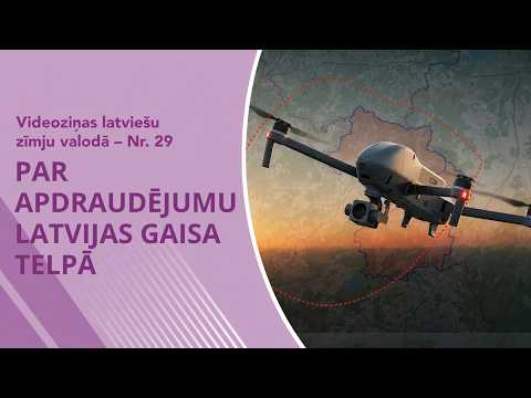 Videoziņas Nr. 29 “Par apdraudējumu Latvijas gaisa telpā”