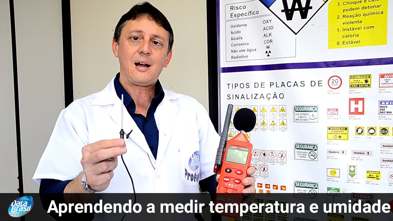 Data Brasil - Segurança do Trabalho – Aprendendo a medir temperatura e umidade