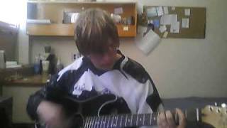 cheat video I &quot;beautiful blue eyes&quot; by chiodos played by me