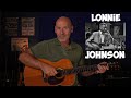 The Style Of Lonnie Johnson - Guitar Lesson
