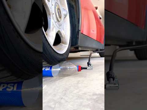 Plastic Bottle Car Jack – Genius DIY Trick!