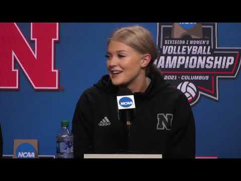Nebraska volleyball press conference ahead of NCAA finals (Dec. 17, 2021)
