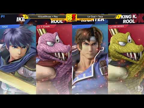 DAT BlastZone 29 - Doubles Pool WSF - 10QuidShoes + Rey vs Le Goat + Teca