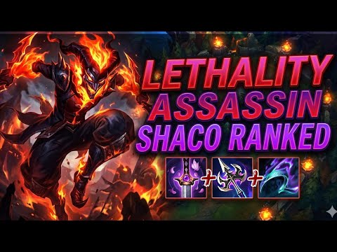 Lethality Assassin Shaco - S16 Emerald Ranked [League of Legends] Full Gameplay - Infernal Shaco
