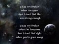 Seether - Broken (Acoustic) Lyrics