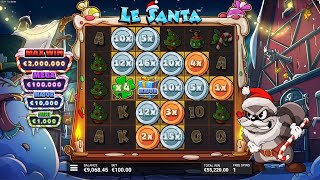 🎰 Le Santa Slot Bonus Game Big Win x757 💰 Online Casino