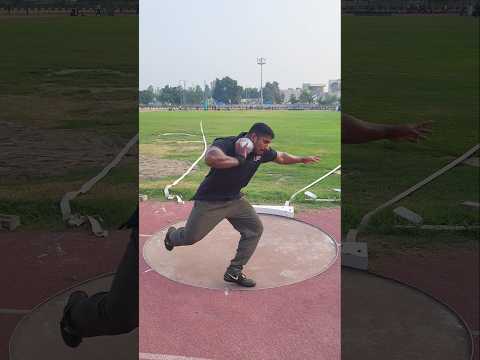 shotput technique throw
