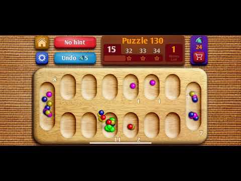 Mancala puzzle 130 - YouTube