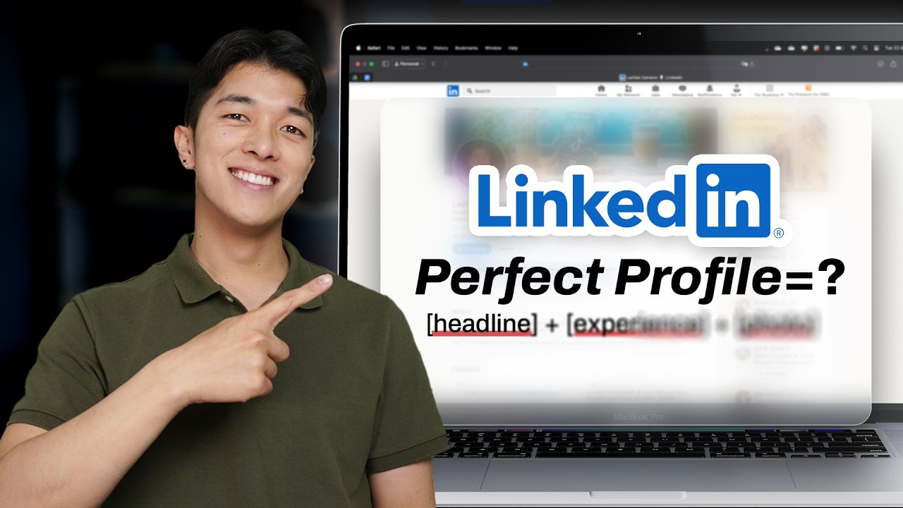 Master the Perfect LINKEDIN Profile Formula (in just 8 minutes)!