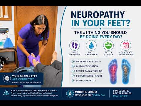 Numb feet? Tingling? Burning pain from neuropathy ? Try this