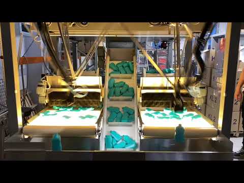 Robotic Unscrambler - Bottle unscrambler - Unscrambling