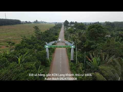 Đất nền Thống Nhât-Dầu Giây thổ cư SHR 180m2 giá từ 6,1tr/m2.