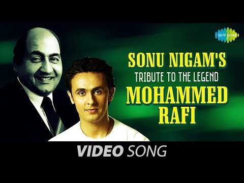 Sonu Nigam's tribute to the Legend Mohd Rafi — watch video