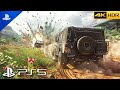 (PS5) THE BEST CHASE IN GAMING HISTORY | Immersive ULTRA Graphics Gameplay[4K 60FPS HDR]Uncharted 4