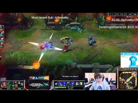 Sneaky duo Incarnation vs Virus - Lucian vs Draven Bot - League of Legends Full Game