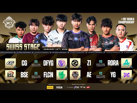 🔴 LIVE | SWISS STAGE DAY 3 | M7 World Championship | (ENG)